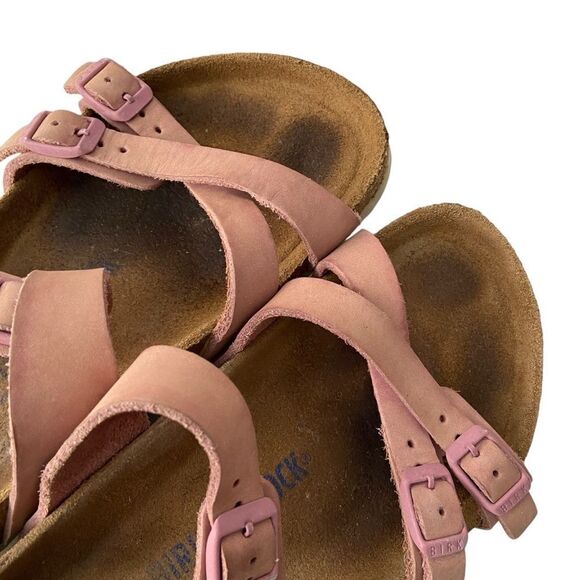 Birkenstock Franca Soft Footbed Sandal in Orchid in Size EU 39 - Picture 6 of 9